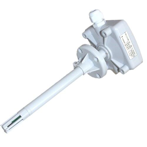 Duct temperature and humidity sensor pipe type temperature and humidity transmitter voltage 0-5v 0-10v current 4-20mA RS485