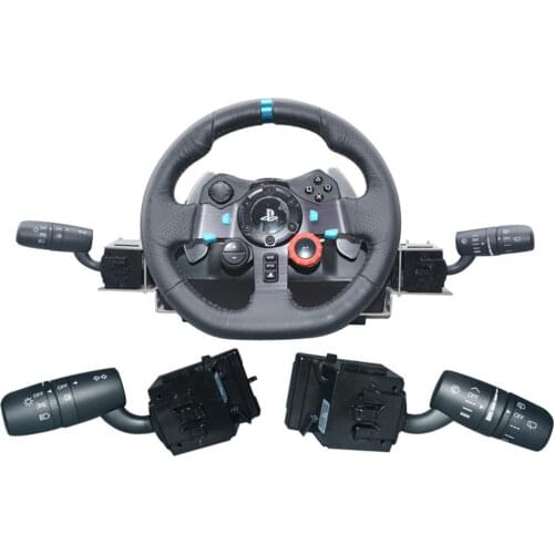 Racing Simulator Steering Wheel Turning Headlights for G29 G27 T300 T500 GT EuroTruck Sensitive Practical Gaming Luces De