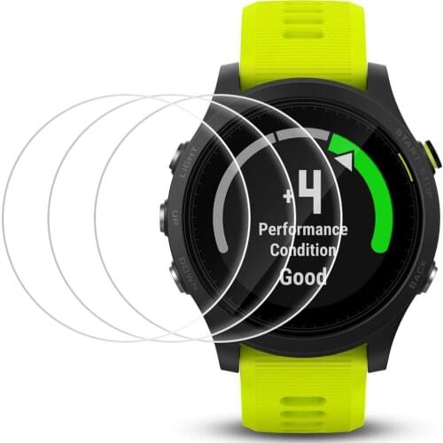 3pcs 9H Tempered Glass Screen Protector for Garmin Forerunner 935 FR935 Anti-Scratch High Clear Full Coverage Protective Film