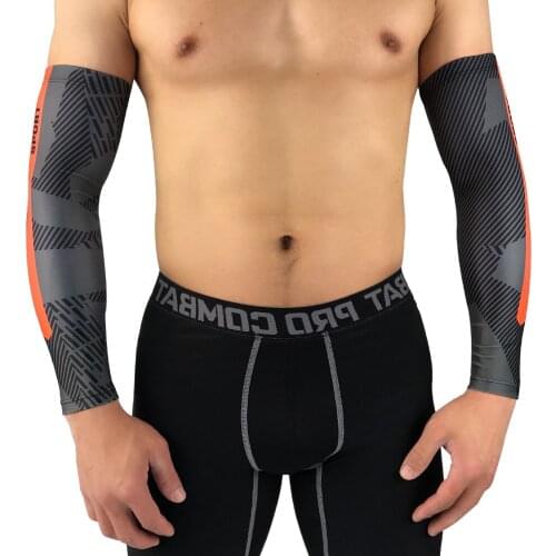 1PCS Summer Compression Sports Arm Sleeve Climbing Camping Hiking Arm Warmer UV Protection Bands