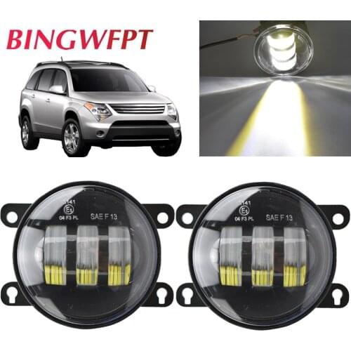 BINGWFPT For Suzuki XL7 XL-7 2007 2008 2009 Car Fog Light LED High Bright Fog Lamp Daytime Running Light 12V 2pcs