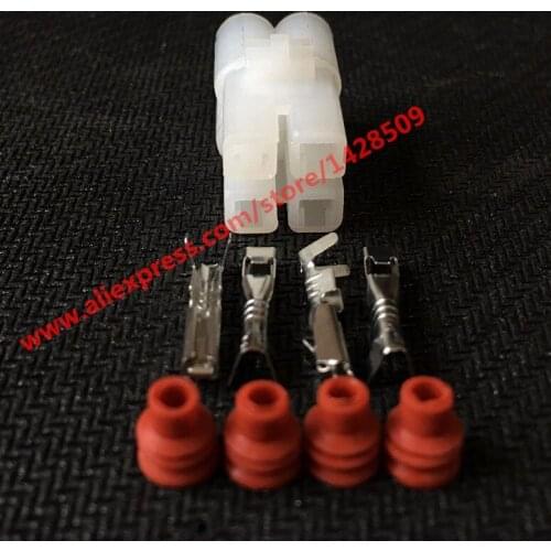 20 Sets 4 Pin 4 Way Waterproof Auto Connector Electric Female Connector DJ7041-2.3-21