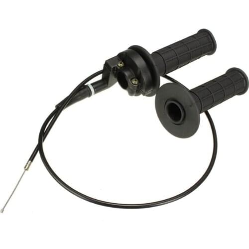 22mm Twist Throttle Hand Grip & Cable For ATV Quad Pit Dirt Bike 50 to 190 cc