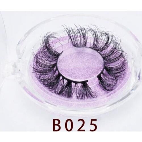 3D False Eyelashes Handmade Thick Full Length Eyelashes 1PC Mink Eyelashes Cruelty-Free Mink Eyelashes Beauty Makeup Set