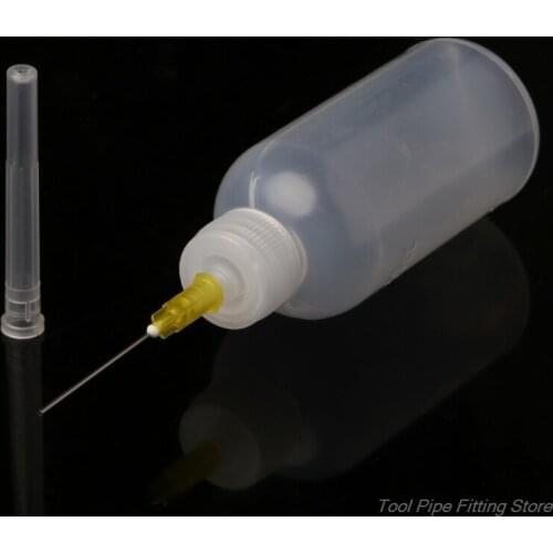 50ml Dispenser Bottle for Rosin Solder Soldering Liquid Flux with 1 Needle F05 21 Dropshipping