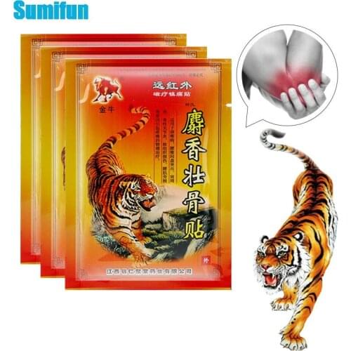 8/24Pcs Pain Relief Patches Tiger Balm Lumbar Knee Aches Pain Arthritis Joint Orhotics Plaster Spine Medical Plaster Health Care
