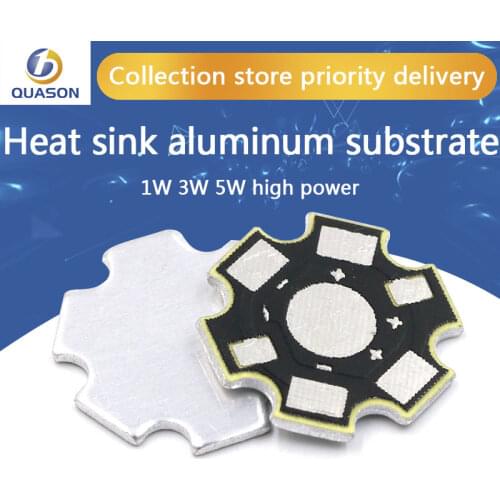 10PCS 1W 3W 5W High Power LED Heat Sink Aluminum Base Plate