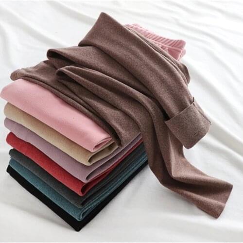Basic Thermal Underwear Strench Ladies Clothes Winter Seamless Antibacterial Warm Intimates Wool Long Johns Women Bottoms