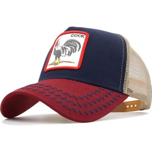 New fashion animal mesh cap summer sunshade breathable baseball cap Hip-Hop hat men and women outdoor sport casual snapback hat