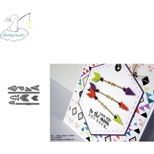 CH Arrow Metal Cutting Dies Embossing Scrapbooking Stencil Craft Cut Dies For DIY Card Crafts Handmade