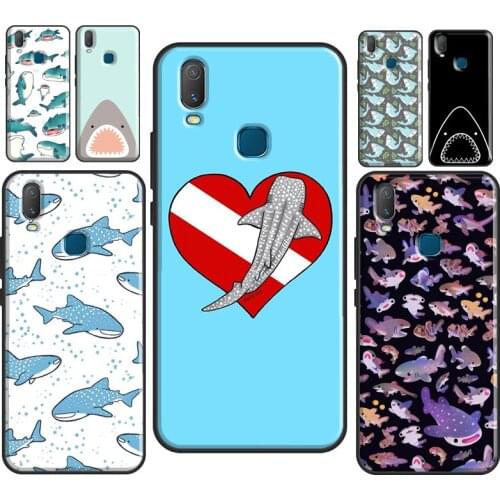 Whale sharks Case For Vivo V17 Neo V20 SE Y1S Y12 Y17 Y30 Y50 Y70 S1 Y91C Y20 S Y11 2019 Back Cover