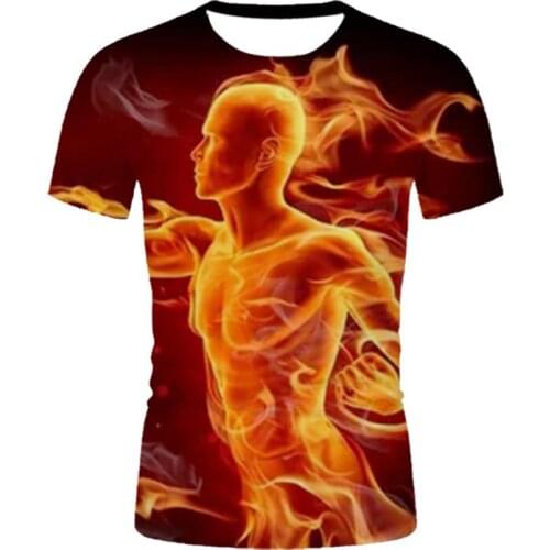 Stylish Men And Women Creepy Funny Skeleton Pattern T-Shirt 3D Printed Fun Sports T-Shirt Top Men And Women Oversized T-Shirt