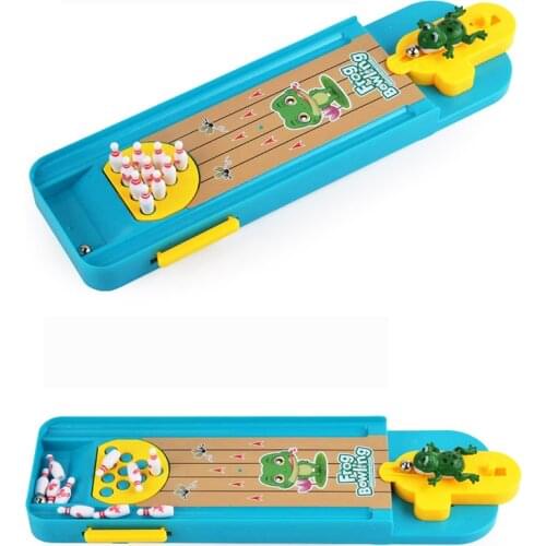 Mini Desktop Bowling Game Toy Funny Indoor Parent-Child Interactive Table Sports Game Toy Bowling Educational Gift For Kids