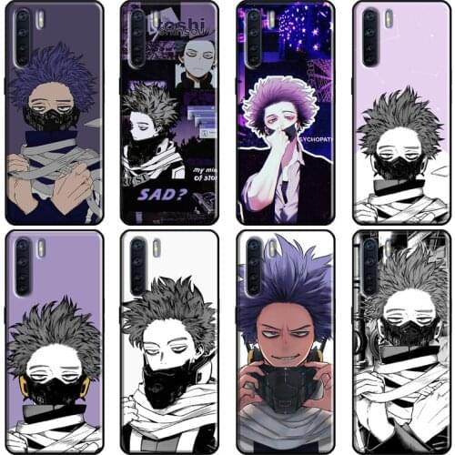 Hitoshi Shinso BNHA Anime Soft For OPPO F5 F7 A52 A72 A1K A5S A15 A83 A91 A31 A53 A9 A5 2020 Reno 4 Pro 2Z Cover