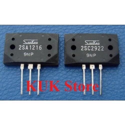 Real Original 100% NEW 2SA1216 2SC2922 MT-200 2Pair = 2SA1216 2PCS + 2SC2922 2PCS
