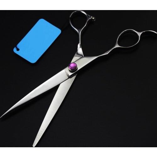 7 inch Professional left hand Cutting Scissors barber Hairdressing Shears hair Salon High-end Pet dog Grooming Scissors shears
