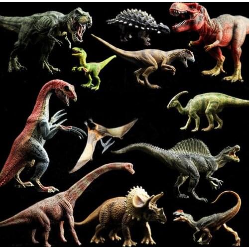 Full set quality 31 pcs Simulation Dinosaur educational toy model Raptor Tyrannosaurus Tyrannosaurus Pterodactyl