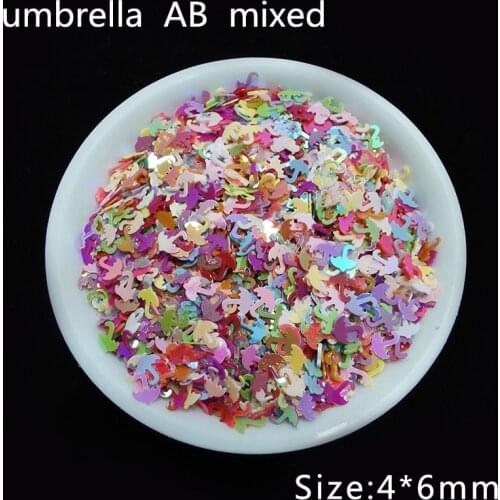 Pailettes Umbrella Glitter Loose Sequins for Crafts Confetti Nail Arts DIY Sewing on Clothes Dance Bag Wedding Decor Accessories