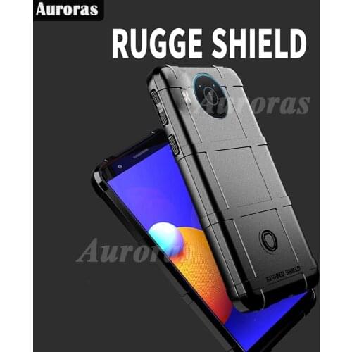 Auroras Armor Case For Nokia X20 Military Protect Rugged Shield Silicone Cover For Nokia X10 Cover