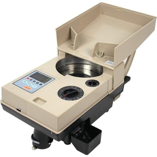 Automatic Coin Counting Machine 110V/220V YT-518 Electronic Coin Sorting Machine Preset Range Coin Sorting Machine CS-200 XH