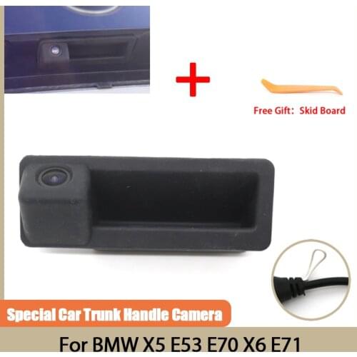 Auto Car Rear View Camera Reverse Parking HD CCD For BMW X5 E53 E70 X6 E71 Full HD Night Vision Waterproof wireless Rear Camera