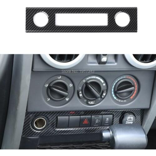 Car Cigarette Lighter Cover Guard Protect Decor Sticker for Jeep Wrangler JK 2007-2010 Car Styling Accessories