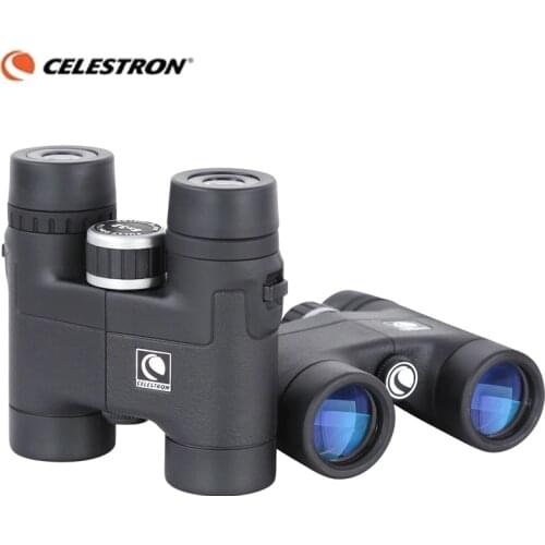 Celestron 8x32 Compact Binoculars For Bird Watching HD Military Telescope For Hunting Travel With Strap High Clear Vision Black
