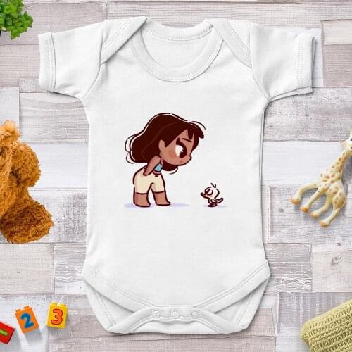 Baby Rompers For Girls Boys Summer Short Sleeve Casual White O-neck Newborn Jumpsuits Harajuku Infant Baby Outfits 0-24M