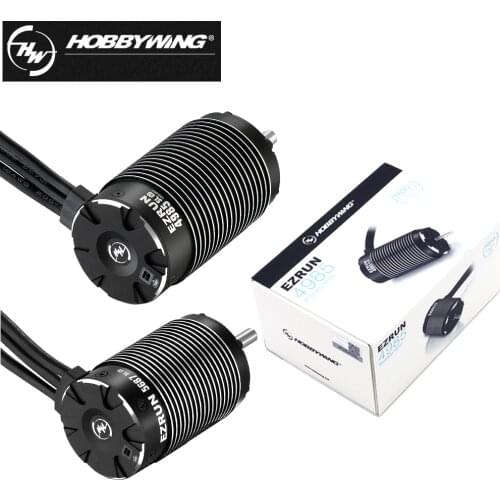 HobbyWing EZRUN SL 4985-1650KV/5687-1100KV/56113-800KV 3-8S 4-Pole Sensorless Brushless Motor for 1/5 1/6 1/7 RC Car Vehicles