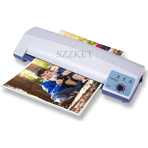 New A4 laminating machine MQ-230 Adjustable temperature laminator file photo home A4 film machine Photo sealing machine MQ230