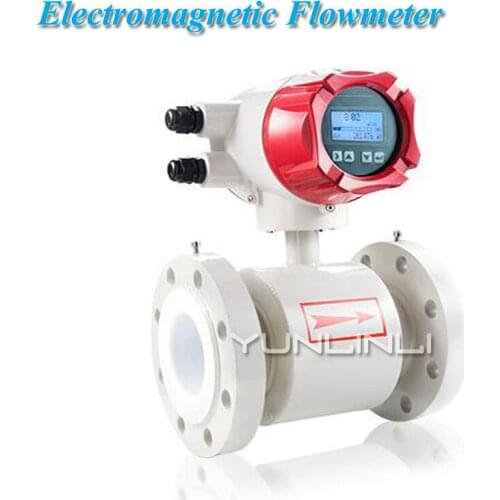 LDG Intelligent Electromagnetic Flowmeter Sewage Liquid Acid Pipeline Integrated Dn100/50 Heat Meter
