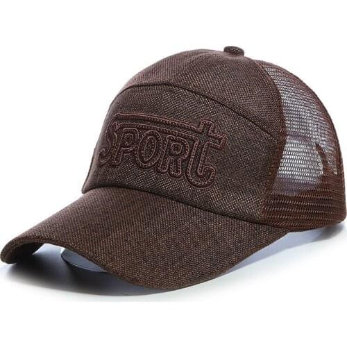 Summer Vented Baseball Sun Cap Hat Quick Dry Mesh Baseball Hat Outdoor Sports Cap Breathable Runner Cap Hiking Hat