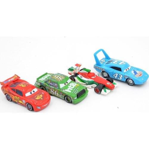 Disney Pixar Cars Lightning McQueen Mater 1:55 Diecast Metal Alloy Model Car Birthday Gifts Educational Toys For Childrens