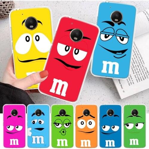 M&Ms Chocolate Nutella Bottle Soft Cover Phone Case For Motorola Moto G7 G9 G8 G6 G5 E6 E5 One Action Macro Power Plus Play EU