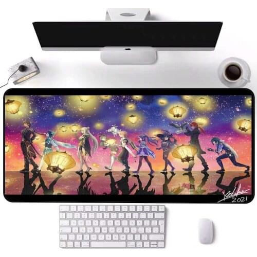 Our last computer mouse pad player XXL 900x400mm non-slip natural rubber anime mousepad XL