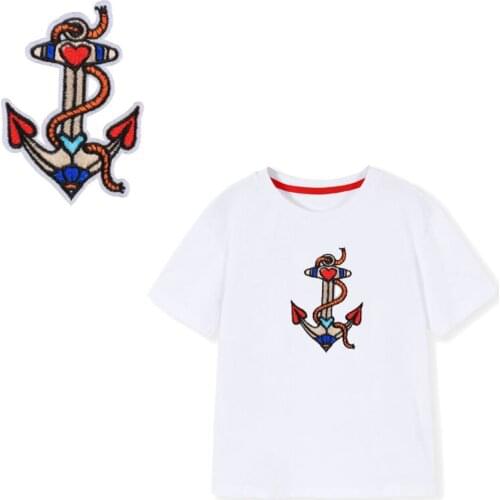 Spear Patch Iron on Patches for Clothing Heat Transfer Stripe Sew on Stickers on Clothes Embroidered Patches for The Dress DIY G