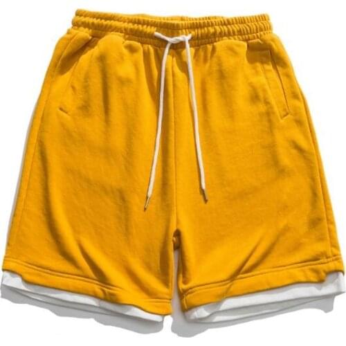 2021 Newest Summer Casual Shorts Mens Solid Cotton Fashion Style Man Shorts Beach Shorts