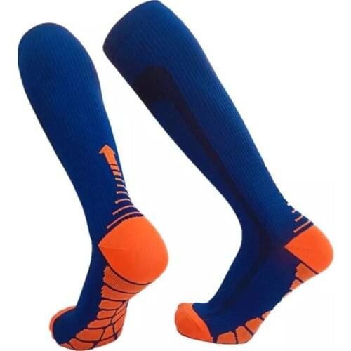 New Compression Stockings Arrow Pattern 20-30 Mmhg Outdoor Thigh High Tube Socks Sports Socks Mens Socks For Athlete