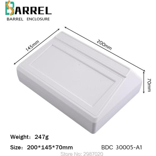 200*145*54mm Plastic electrical enclosure abs wire junction box housing diy electronic project power supply instrument cases