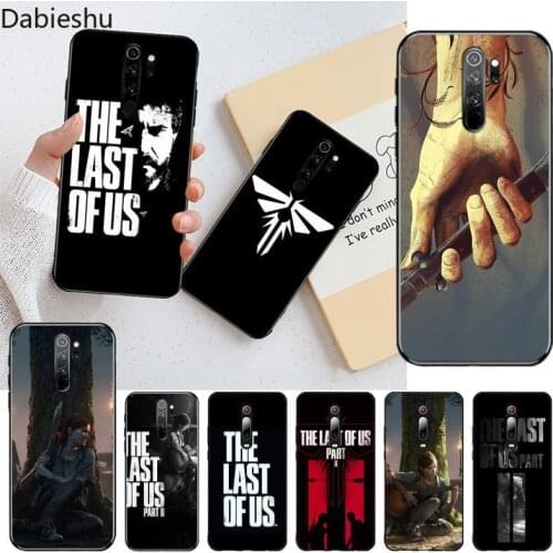 The Last Of Us Soft black Phone Case for Redmi Note 9 8 8T 8A 7 6 6A Go Pro Max Redmi 9 K20 K30