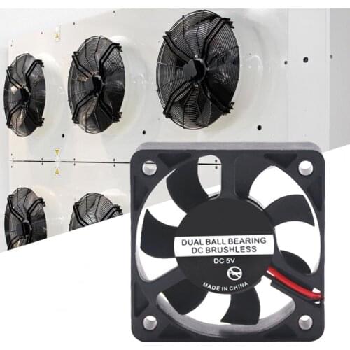 5010 Cooling Fan Efficient High Speed Plastic Ball Bearing DC Industrial Brushless Fan for Electrocar