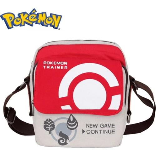 Pokemon Genuine New Anime Shoulder Bag Kawaii Pikachu Mezzanine Large-capacity Student Backpack A Birthday Gift for A Friend