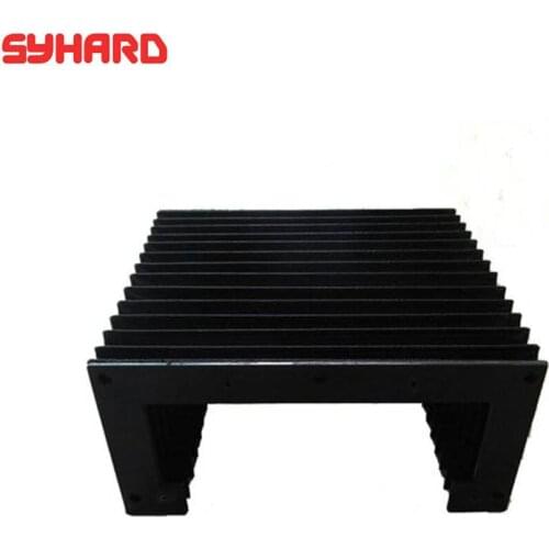 CNC Lathe Machine Parts Accessories U Shape Accordion Protection Cover For CNC Protective Curtain
