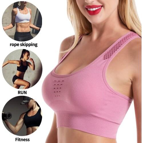 Womens Sports Bra Top High Impact Sportswear Bralette for Gym Female Top for Fitness Girls Activebra Tanktop Underwear Gym Yoga