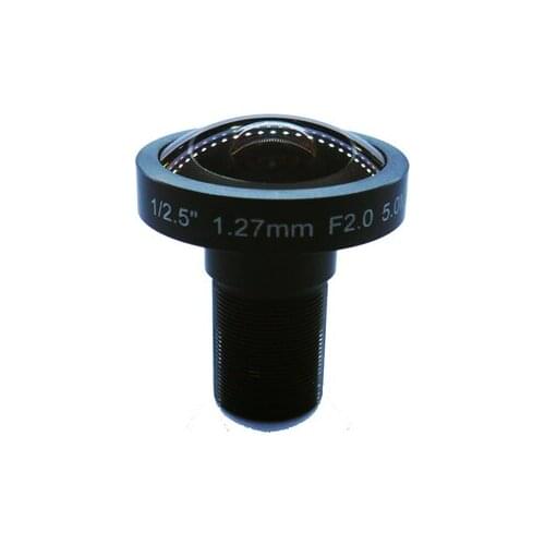 1.27mm 5Megapixel M12 Mount IR Fisheye Lens