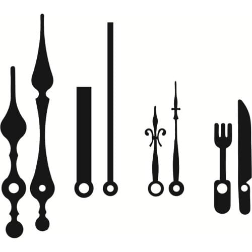 100sets Hour Minute Hand Quartz Clock Movement DIY 28mm shaft Clock Mechanism Kit Mechanism for Clock Parts Home Decoration