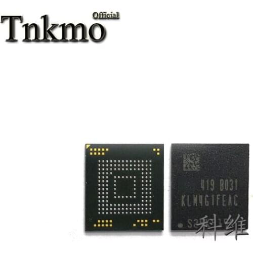 2PCS 5PCS 10PCS KLM4G1FEAC-B031 BGA-153 KLM4G1FEAC BGA153 EMMC memory 4G New and original