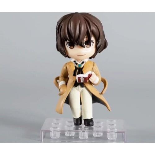 9cm 2pcs/set Nakajima Atsushi Bungou Stray Dogs dazai osamu Action figure toys doll Christmas gift with box