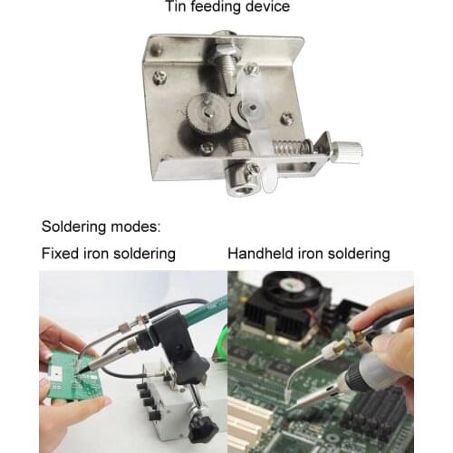 Automatic Tin Feeding Soldering Iron Station For PCB PCBA