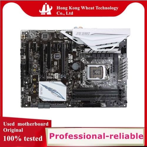 For ASUS Z170-AR Motherboard Socket LGA 1151 DDR4 M.2 nvme ssd For Intel Z170 Original Desktop Used Mainboard